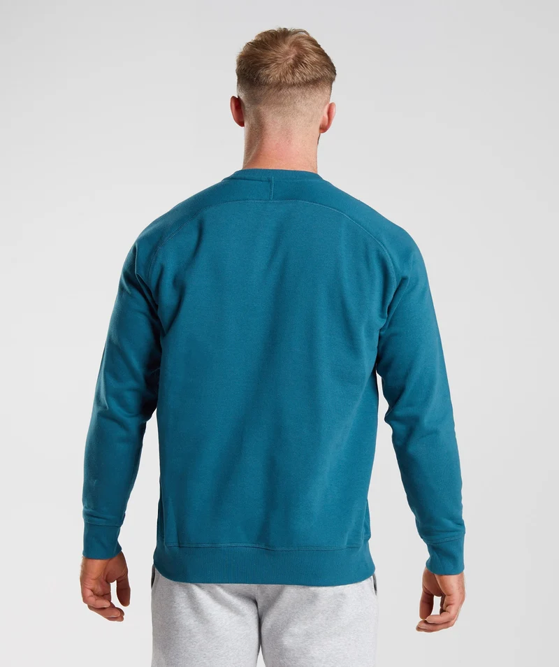 Gymshark Apollo Crew - Atlantic Blue