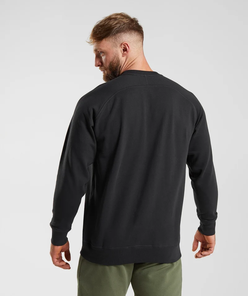 Gymshark Apollo Crew - Black