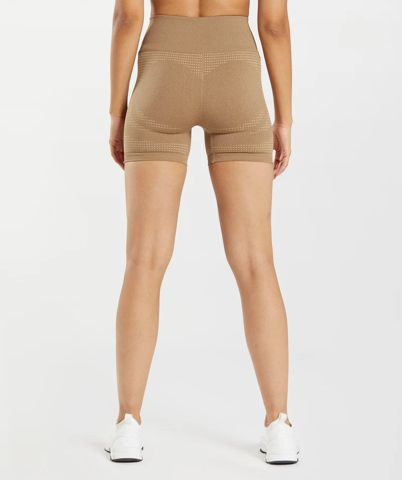 Gymshark Vital Seamless Shorts - Fawn Marl