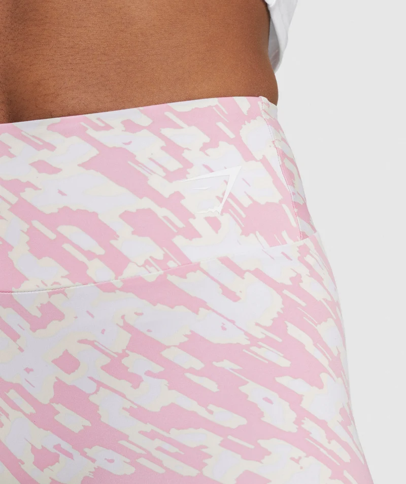 Gymshark Training Shorts - Sorbet Pink Print