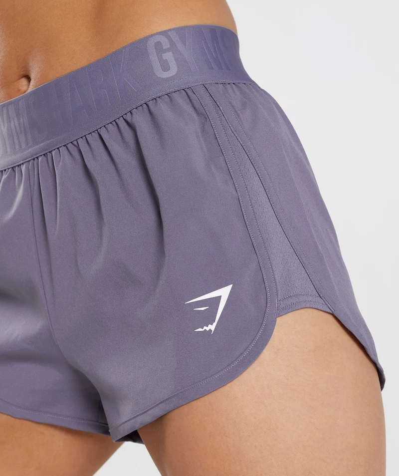 Gymshark Training Loose Fit Shorts - Mercury Purple