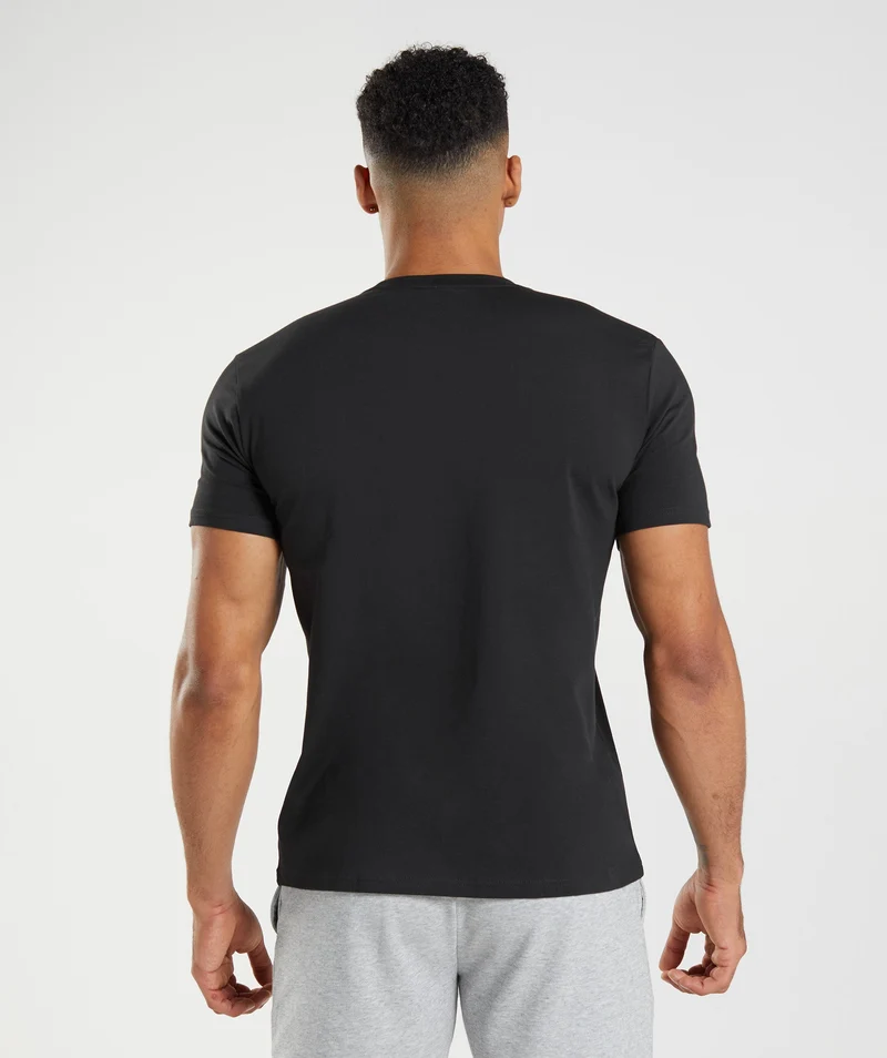 Gymshark Block T-Shirt - Black