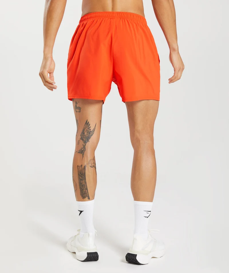Gymshark Arrival 5" Shorts - Pepper Red