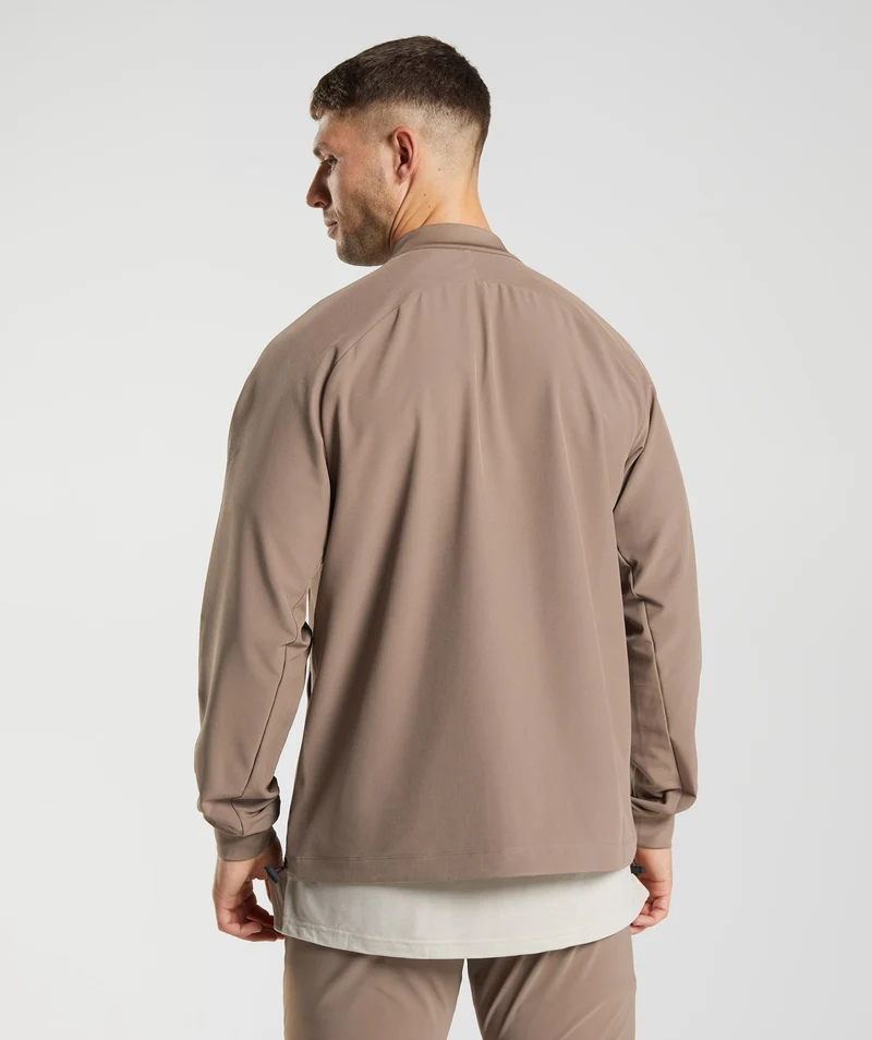 Gymshark Studio Jacket - Soul Brown