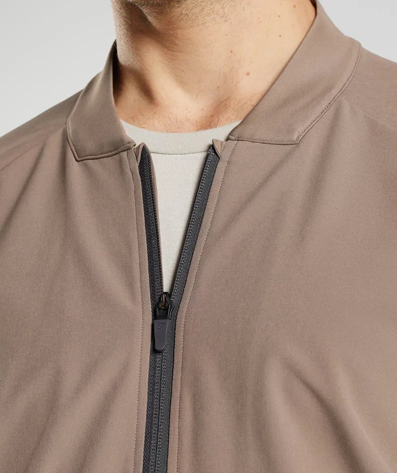 Gymshark Studio Jacket - Soul Brown
