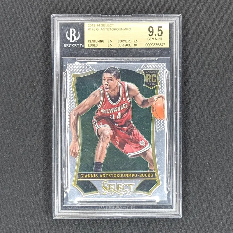 Giannis Antetokounmpo 2013-14 Select Rookie BGS 9.5