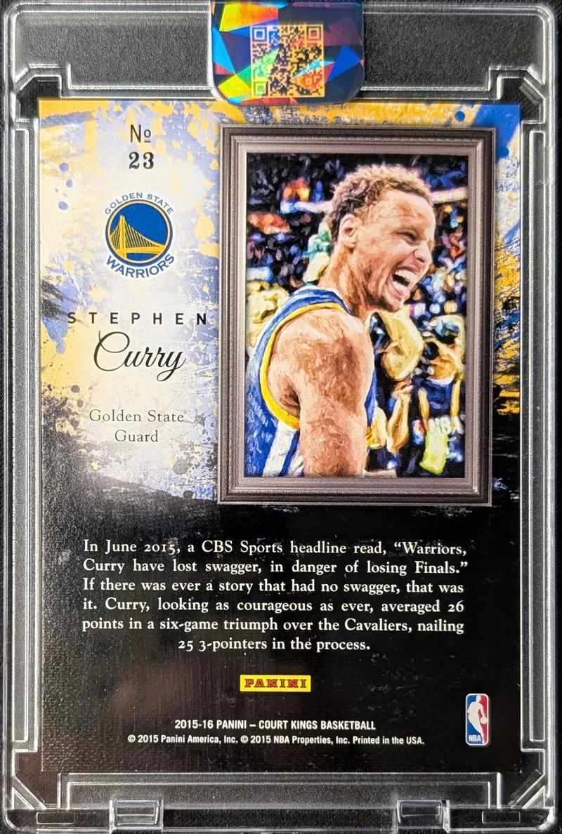 Stephen Curry 2015 Court Kings Swagger