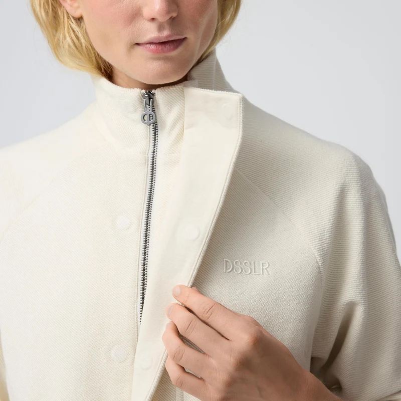 Walk On Court Sweatjacke Damen-Creme