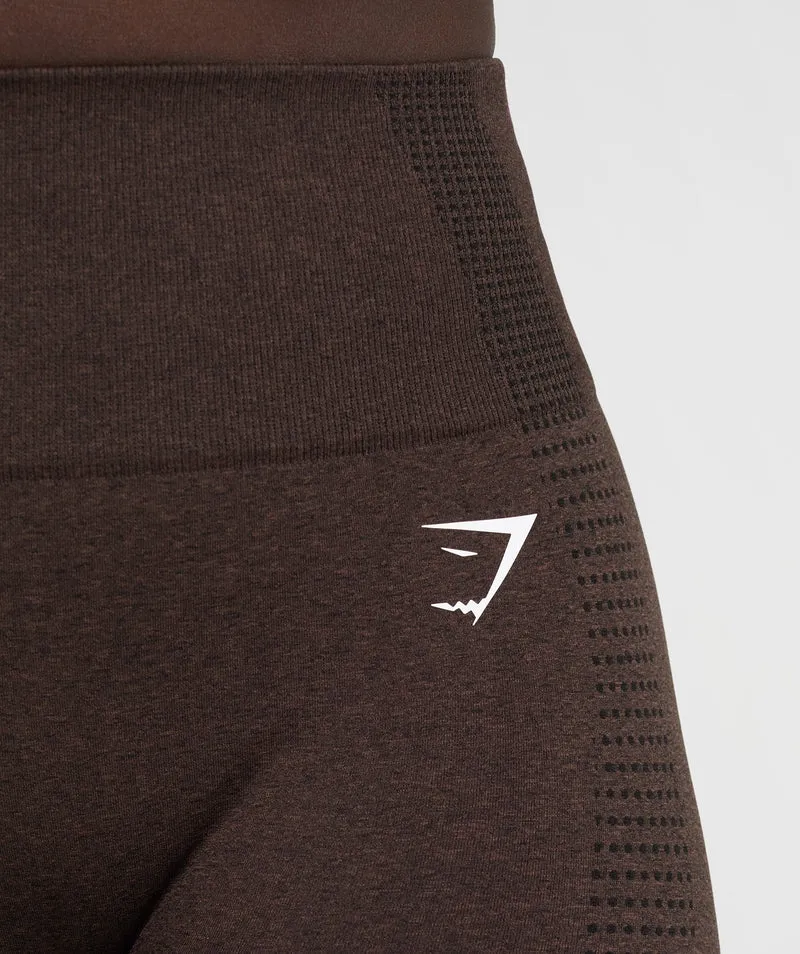 Gymshark Vital Leggings - Cherry Brown Marl