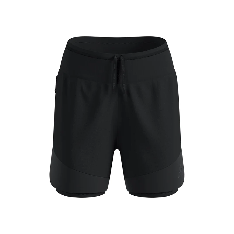 X-Alp Trail 5in 2in1 Laufshorts Damen-schwarz