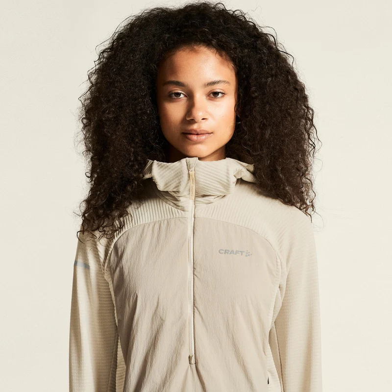 SubZ Light Sweatjacke Damen - beige