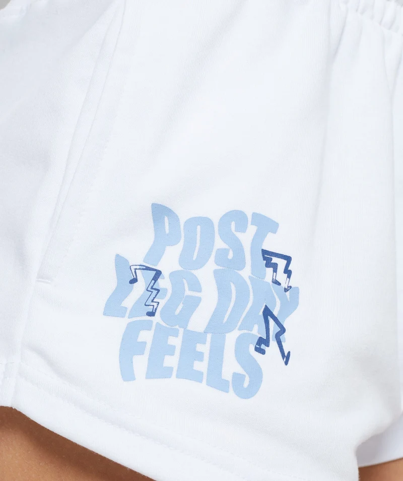 Gymshark Leg Day Shorts - White