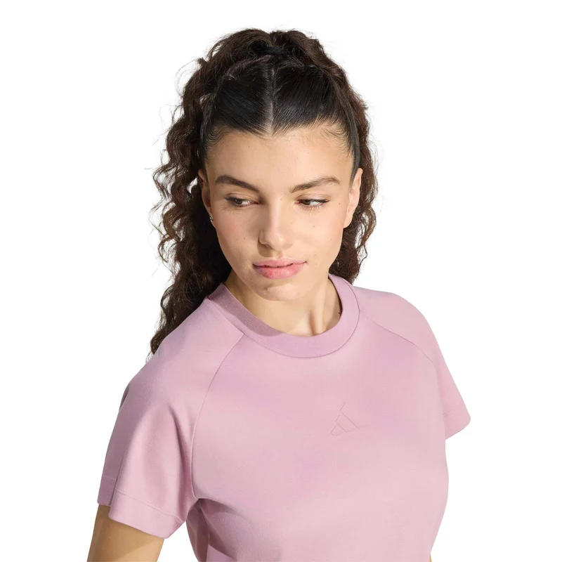 Regular T-Shirt Damen - mauve