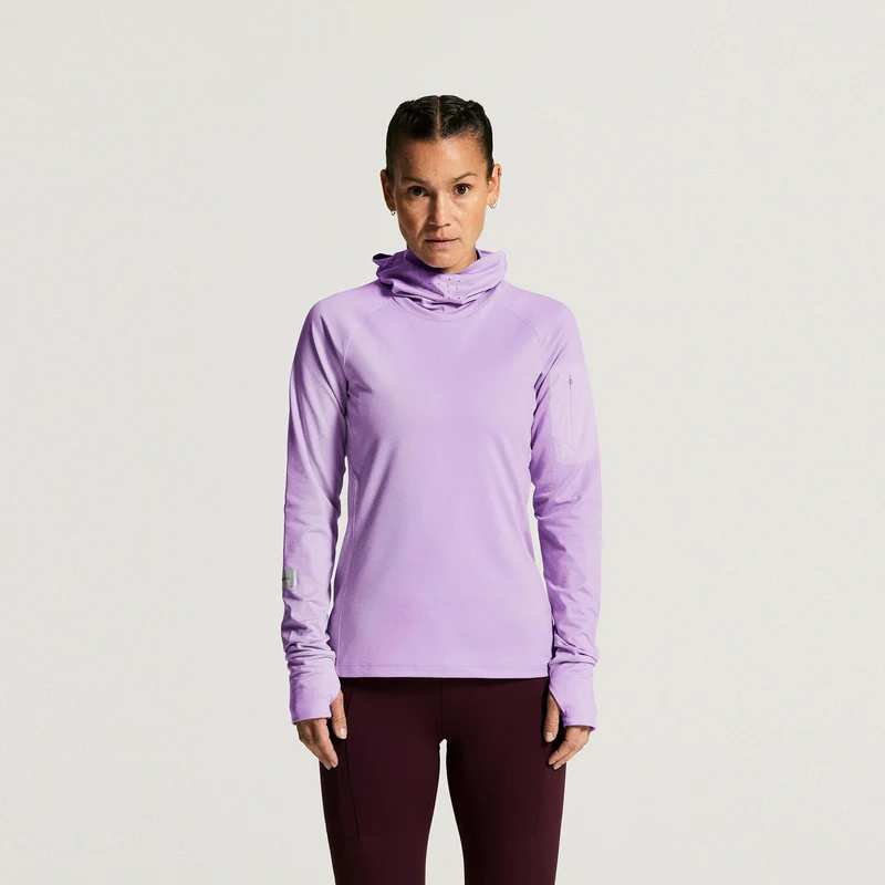SubZ Thermal Laufshirt Damen - lila