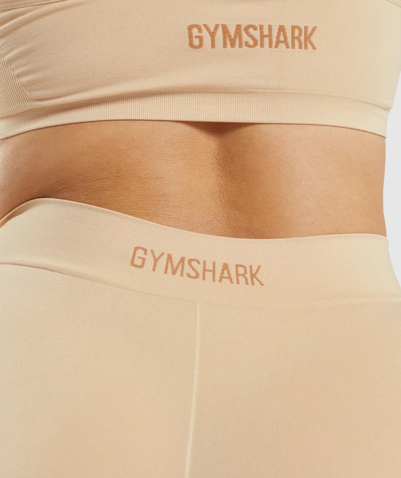 Gymshark Seamless Boxers - Fawn Light Brown