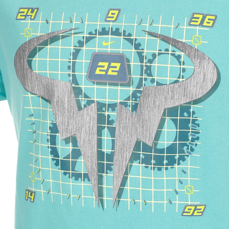 Dri-Fit Rafa T-Shirt Kinder - türkis,