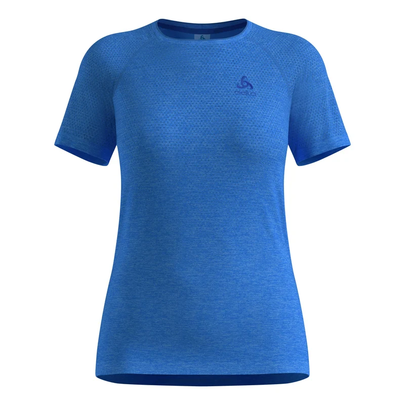 Essential Seamless Laufshirt Damen - blau
