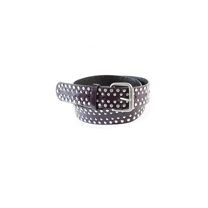 Studded Leather Belt