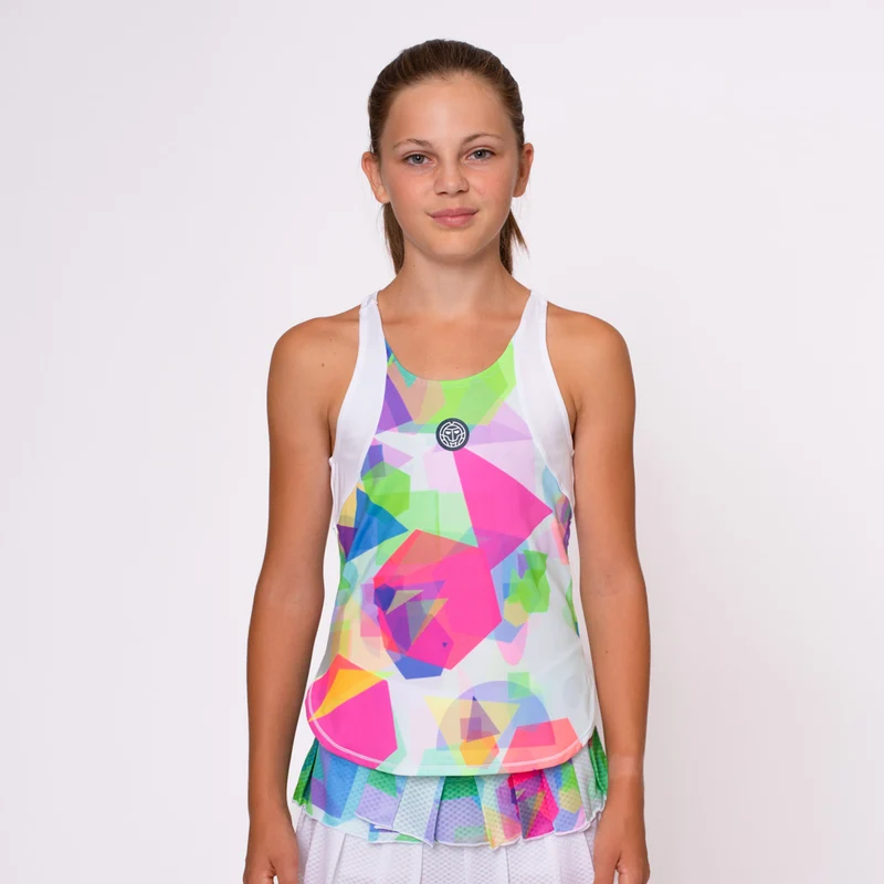 Kaleido Tank-Top Mädchen-Mehrfarbig