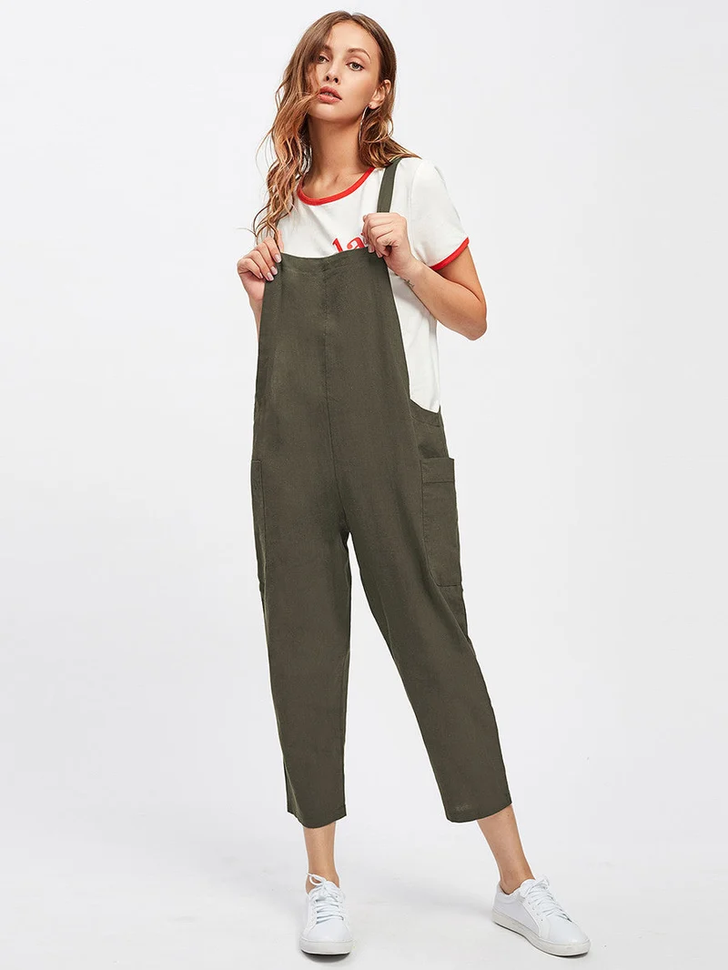 Side Pocket Overalls