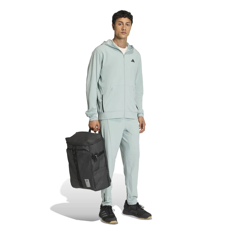 D4T Hybrid Sweatjacke Herren-salbei