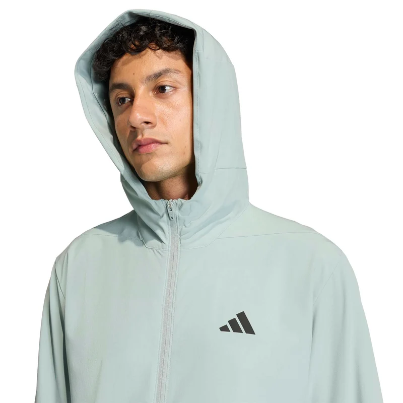 D4T Hybrid Sweatjacke Herren-salbei