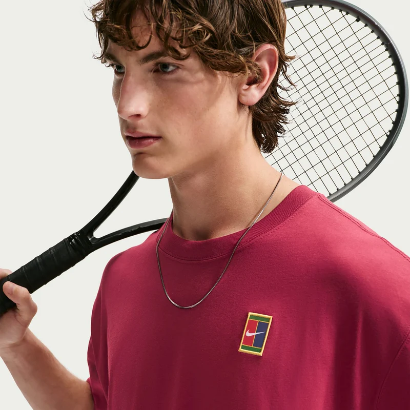 Court Heritage M90 Oc T-Shirt Herren - weinrot