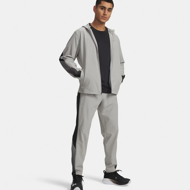 Velociti Storm Laufhose Herren-grau, schwarz