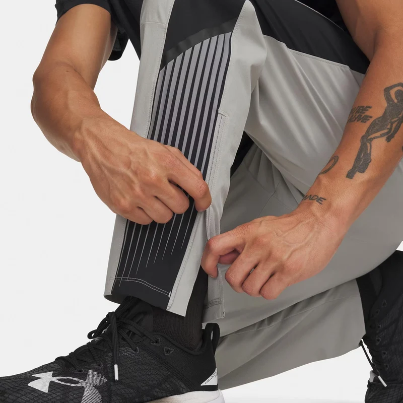 Velociti Storm Laufhose Herren-grau, schwarz