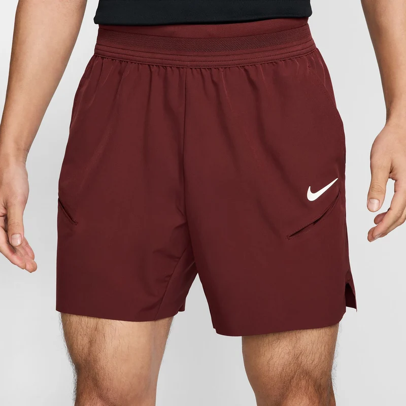 Court Dri-FIT Slam Shorts Herren-Dunkelrot