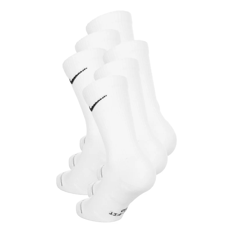 Elevated Crew Tennissocken 6er Pack Unisex - weiß