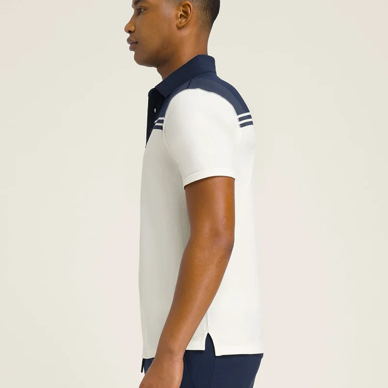 All Seasons Polo Herren-Dunkelblau,Creme