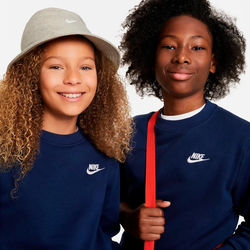 Club Fleece Sweatshirt Kinder - dunkelblau