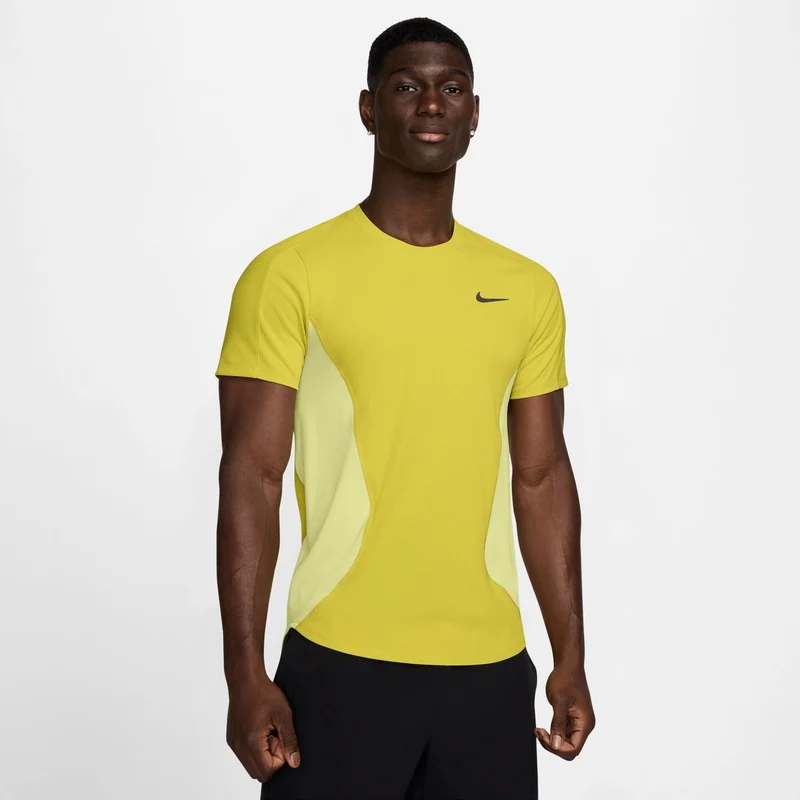 Court Dri-Fit Advantage Slam T-Shirt Herren - gelb, limette