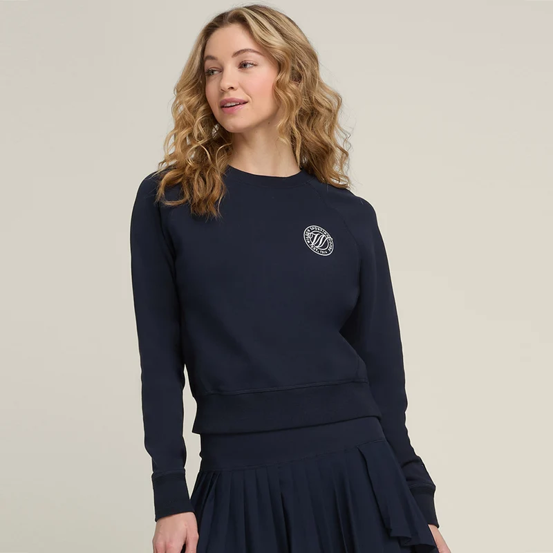Sideline Crew Sweatshirt Damen - dunkelblau,