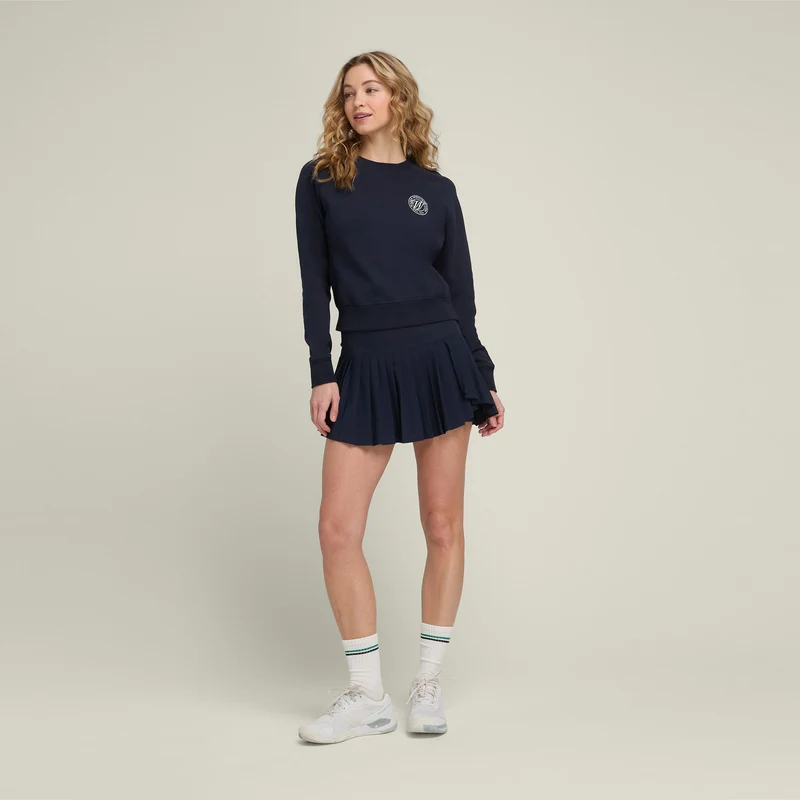 Sideline Crew Sweatshirt Damen - dunkelblau,