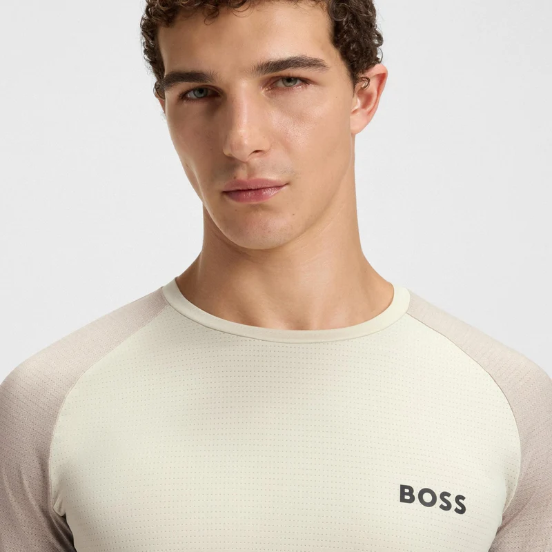 Matchball T-Shirt Herren-creme