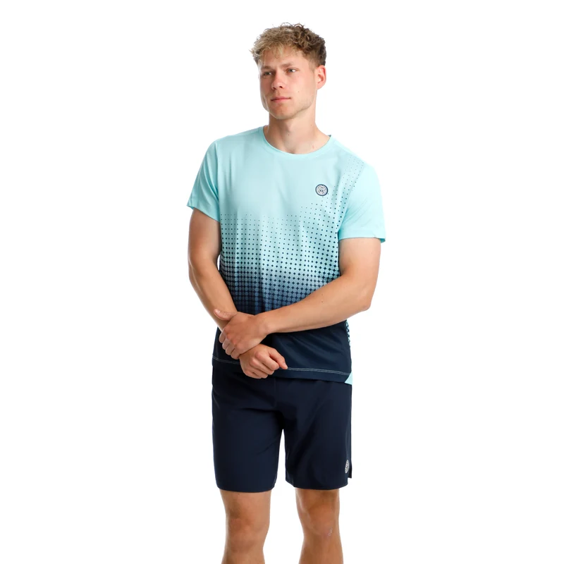 Spectrum T-Shirt Herren-Hellblau,Dunkelblau