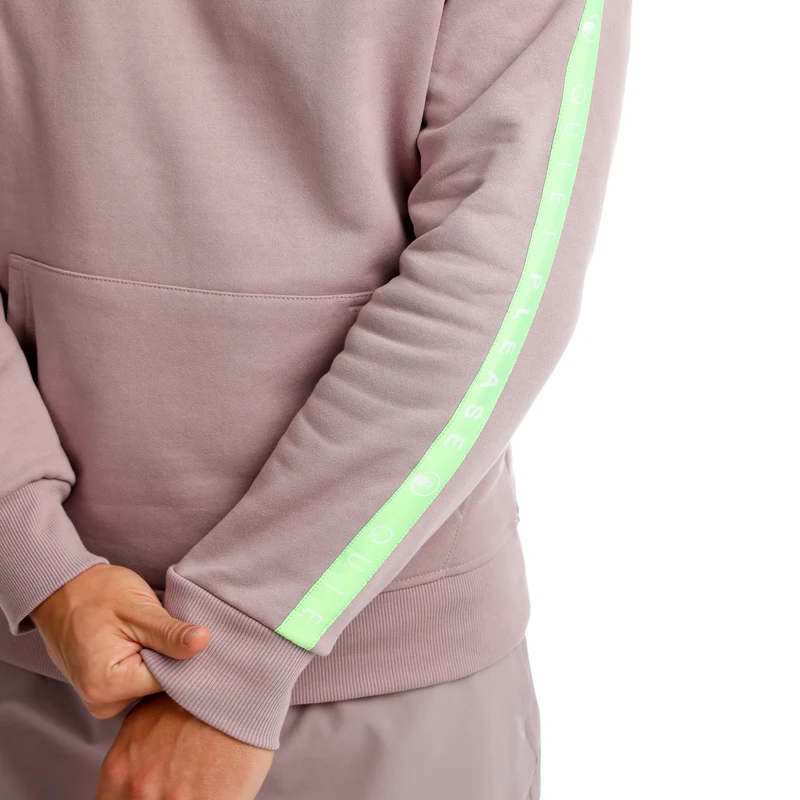 Mind Taped Hoody Herren-Lila,Neongrün