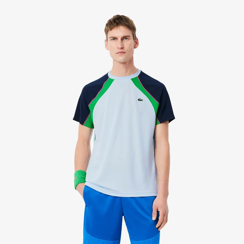 T-Shirt Herren-Hellblau,Mehrfarbig