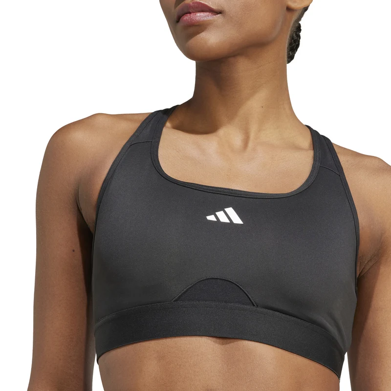 Powerreact Training Sport-BH Damen - schwarz