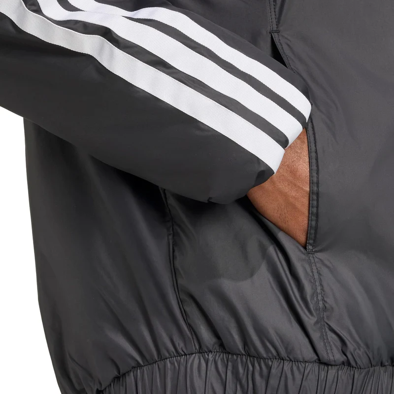 Essential 3Stripes Trainingsjacke Herren-Schwarz