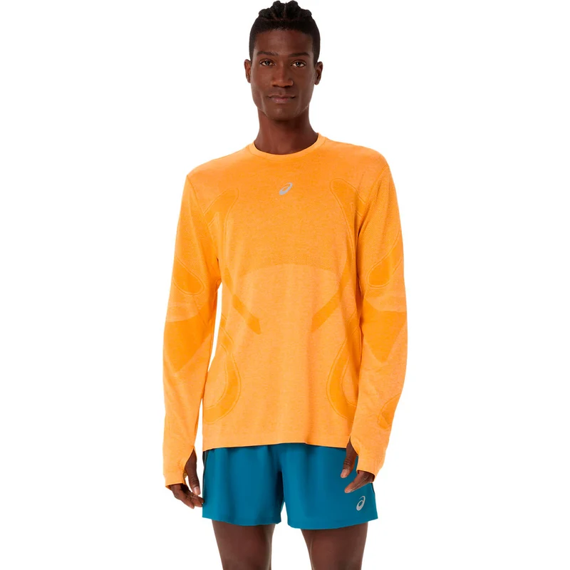 Road Seamless Laufshirt Herren - gelb