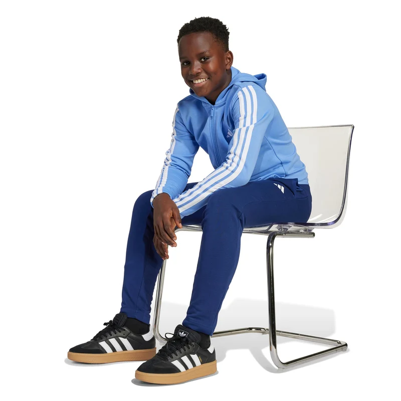Essentials Trainingsanzug Kinder-hellblau, dunkelblau