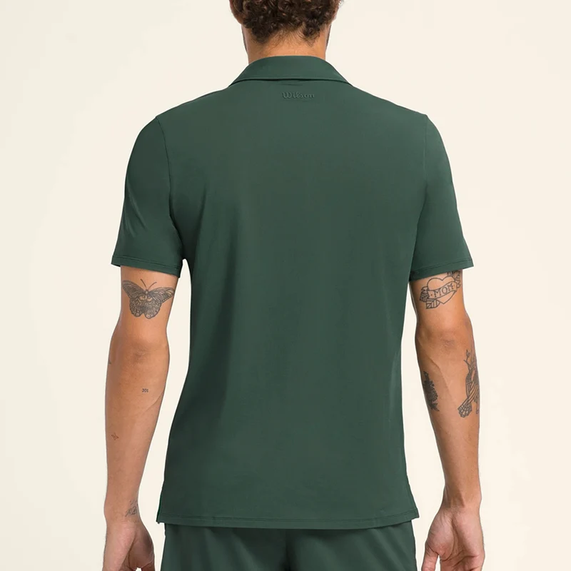 League Polo Herren-Dunkelgrün