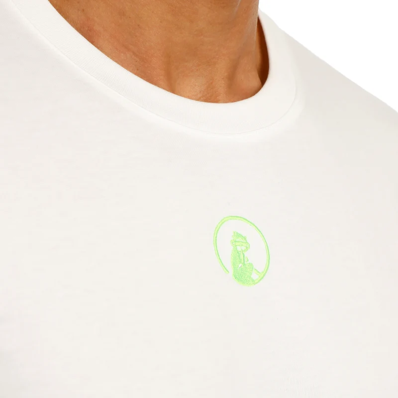 Wild Collage T-Shirt Herren-Weiß,Mehrfarbig