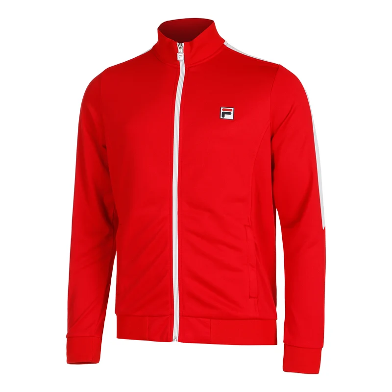 Jacket Manuel Trainingsjacke Herren - rot, weiß