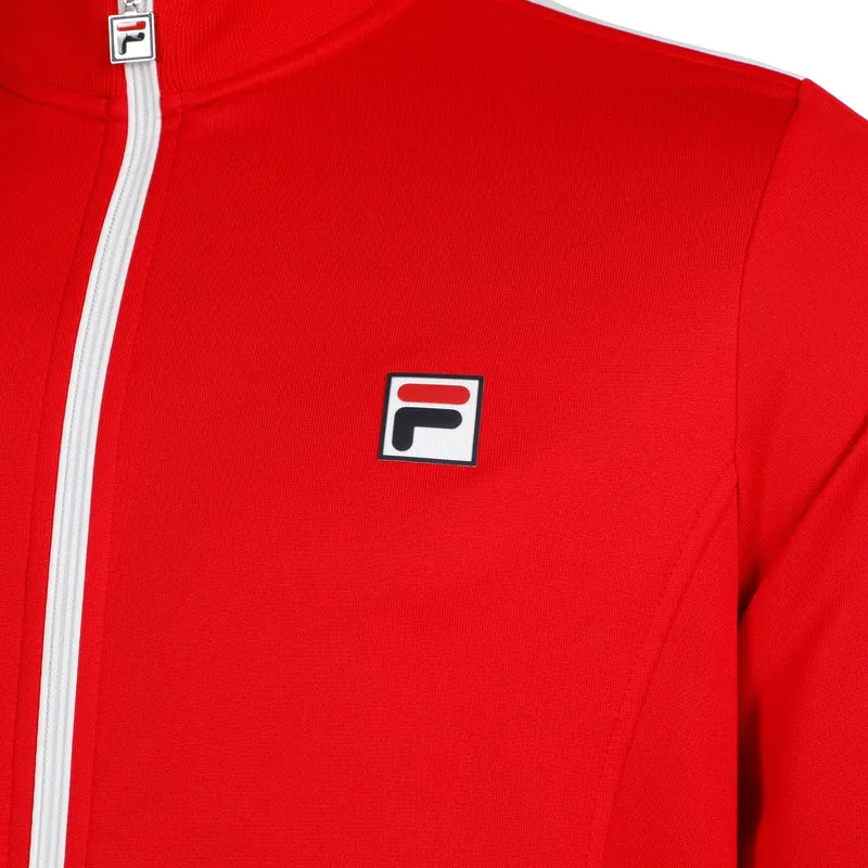 Jacket Manuel Trainingsjacke Herren - rot, weiß
