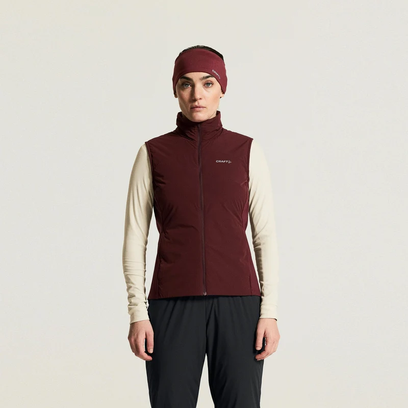 ADV Essence Laufweste Damen - dunkelrot