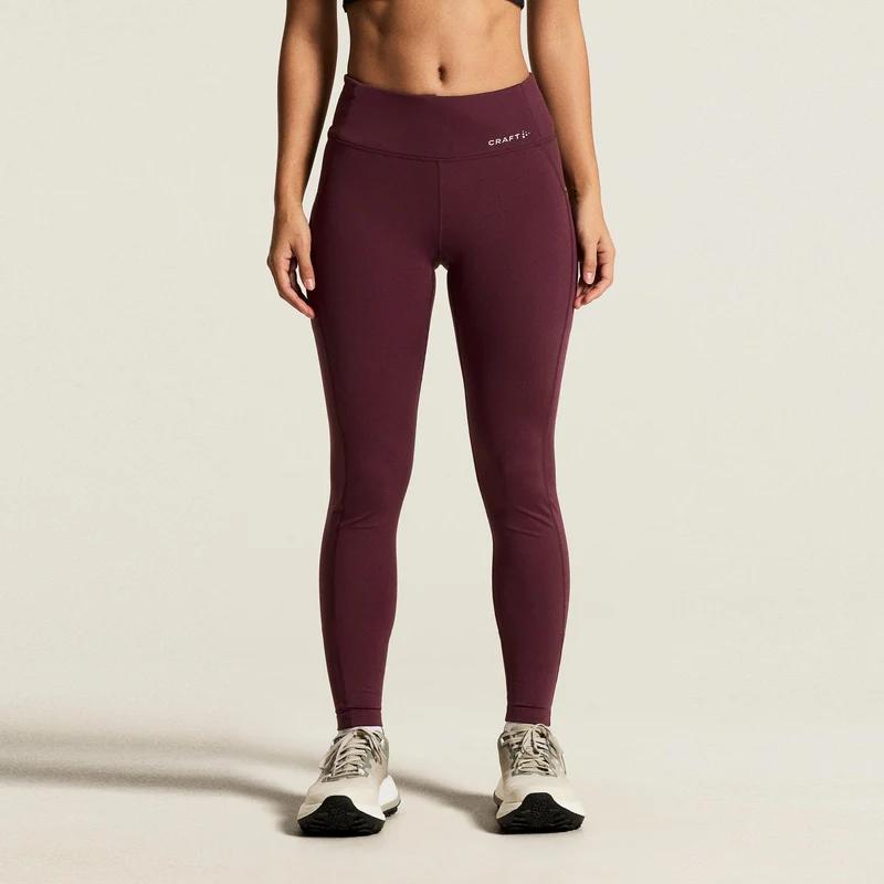 ADV Essence Warm Lauftight Damen - dunkelrot